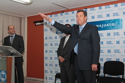 Rinde protesta Miguel Márquez como candidato del PAN