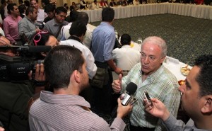 Jorge Videgaray Verdad, coordinador  de   campaña de Juan Ignacio Torres Landa,  presentó al equipo de trabajo que acompañará al candidato en la contienda política.