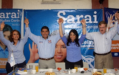 Arrancan campaña en Celaya candidatos del PAN