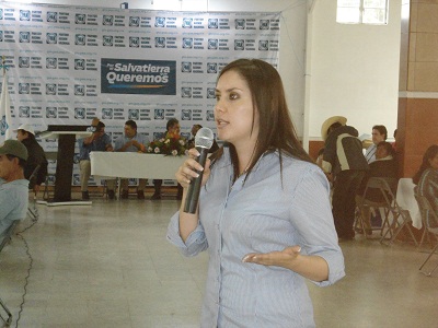 Agradeció el apoyo por su desempeño defendiendo el voto azul