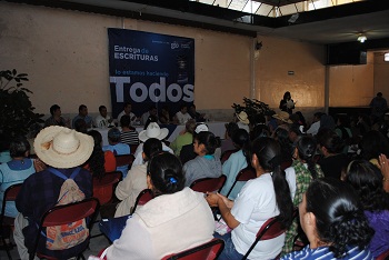 Fueron entregadas por la comisión de Regularización de Asentamientos Humanos Municipales