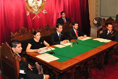 ALEJANDRINA LANUZA ASUME LA SECRETARÍA DE LA MESA DIRECTIVA DEL CONGRESO