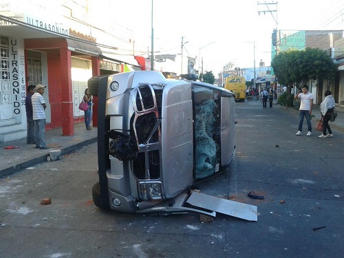 OPERATIVO DEL SAT  DESATA VIOLENCIA Y BANDALISMO