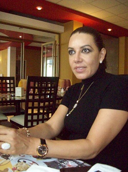 la actual presidenta del CDM, Concepción Montiel Rodríguez