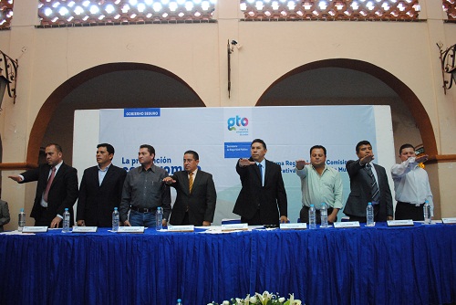 FIRMAN ACTA DE PREVENCIÓN REGIONAL