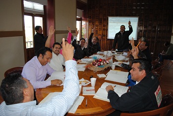 APRUEBAN PRESUPUESTO DE SALVATIERRA POR UNANIMIDAD