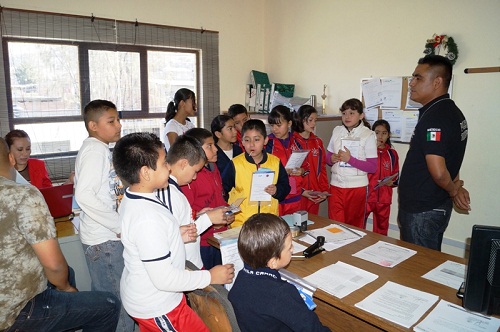 Alumnos de la Escuela Primaria “Manuel Ávila Camacho” conocieron la Comisaría General de Seguridad Pública