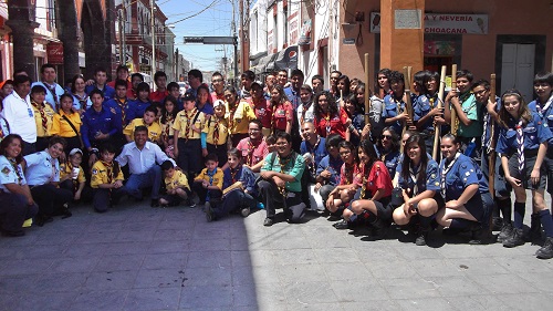 Asistieron 75 scouts provenientes de toda la republica
