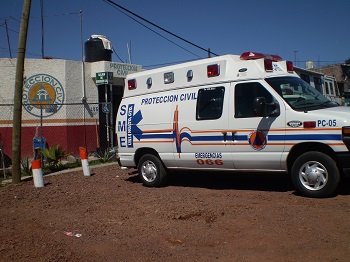 Las víctimas pidieron auxilio en las oficinas de Protección Civil.