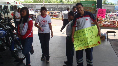 En la Cruz Roja se concentra todo lo recabado.