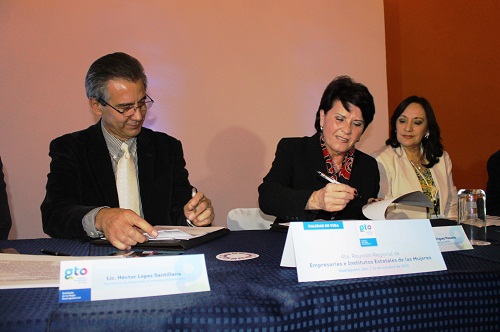 Este convenio permitirá la integración laboral de las mujeres del estado