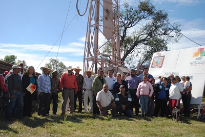 Esta perforación servirá para dotar de agua potable a 450 personas de la comunidad de La Cuadrilla