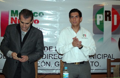 El invitado especial a la toma de protesta fue el senador Miguel Ángel Chico.