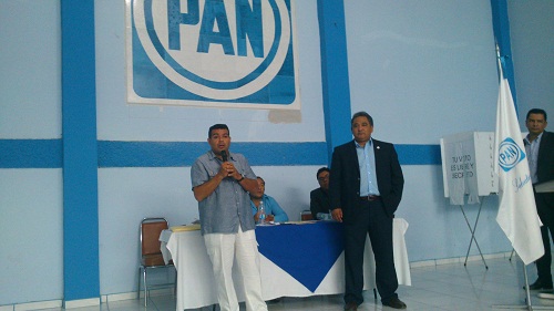 En su mensaje a la militancia, Óscar Campos aseveró que será un presidente incluyente y que buscará aprovechar las capacidades de cada panista