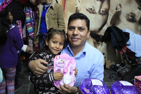 Las administraciones municipales festejaron en grande a los niños.