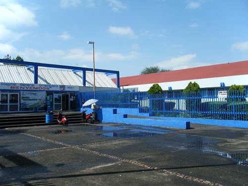 El hombre fue llevado al hospital general de Uriangato