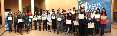 ENTREGARON PREMIO MUNICIPAL DE LA JUVENTUD 2014