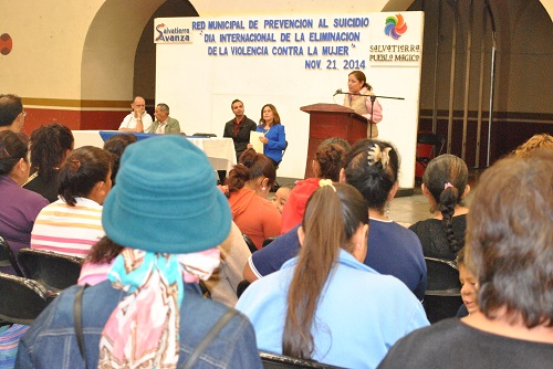 CONMEMORARON EL DÍA INTERNACIONAL DE LA ELIMINACIÓN DE LA VIOLENCIA CONTRA LA MUJER