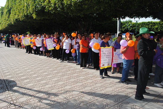 SE CELEBRA EL DIA INTERNACIONAL DE LA NO VIOLENCIA EN LAS MUJERES EN TARIMORO