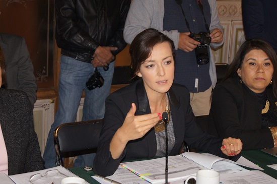 La Diputada Lupita Velázquez, miembro de la Comisión de Hacienda, aseguró que a pesar de que algunos conceptos excedían el límite permitido, en otros se reducían hasta un 3%, lo que permitiría a los legisladores ser flexibles ante las necesidades de dicho municipio, lo que los blaquiazules contradijeron y se negaron a analizarlo.