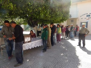 Tales comunidades fueron las que registraron una o más planillas para la elección de delegados, evento que se llevó a cabo el pasado domingo 14 de febrero.