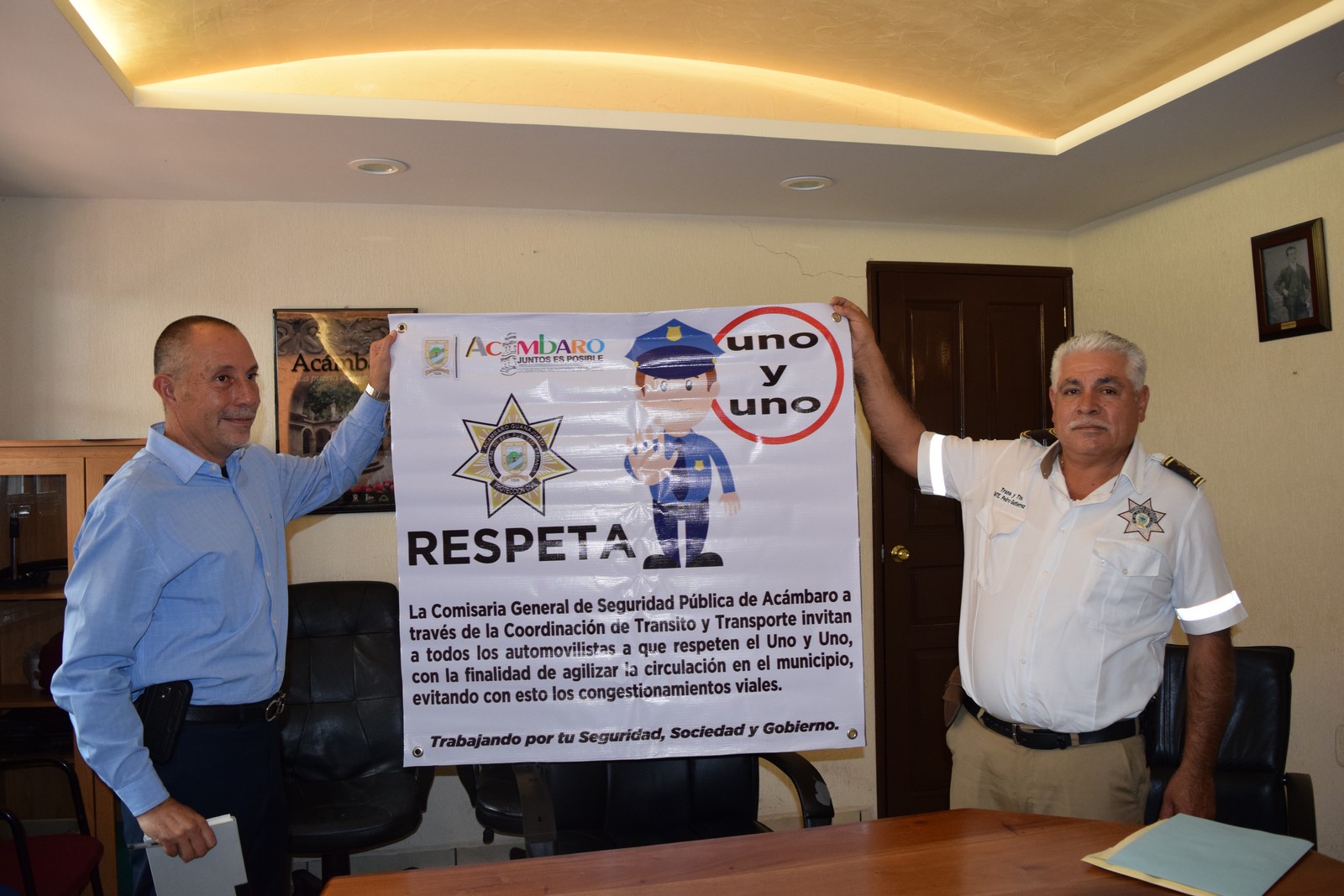 Alfonso García de Alba, dijo que por instrucciones del Presidente Municipal, Lic. Gerardo Javier Alcántar Saucedo, se pretende darle continuidad a este programa que se había perdido, a través de la colaboración y comprensión de los ciudadanos, cumpliendo las indicaciones de los agentes de tránsito.