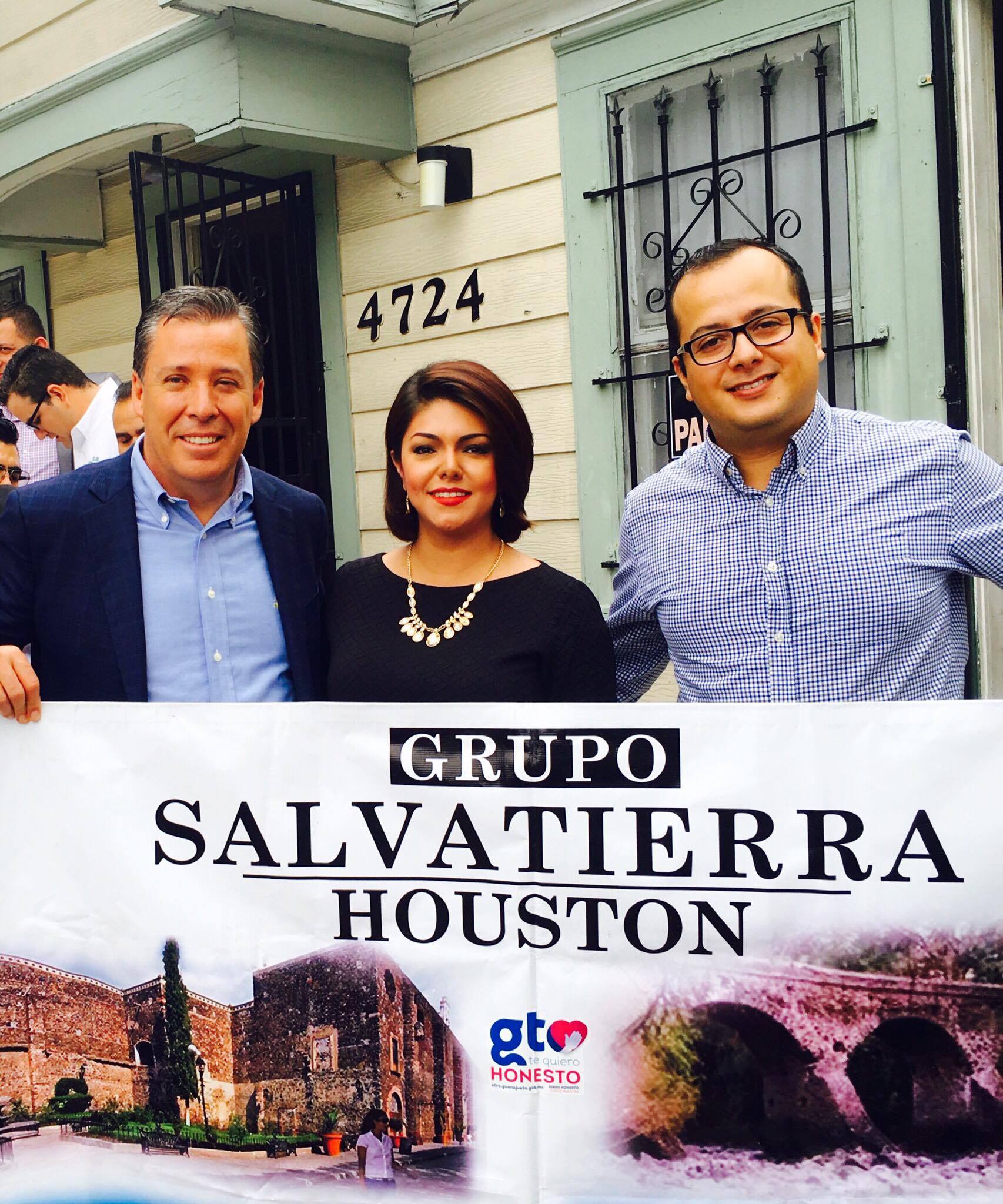 Gracias a la participación activa del Grupo Salvatierra-Houston se contactó a dos Congresistas Federales de los Estados Unidos
