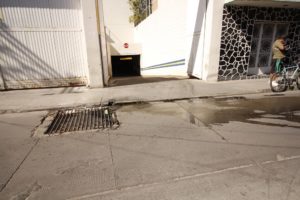  ya  mandaron a analizar dicha agua que se está desperdiciando