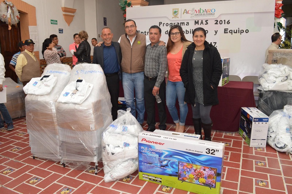 El municipio aporto $ 150,000 pesos y el gobierno estatal $ 112,026 pesos.