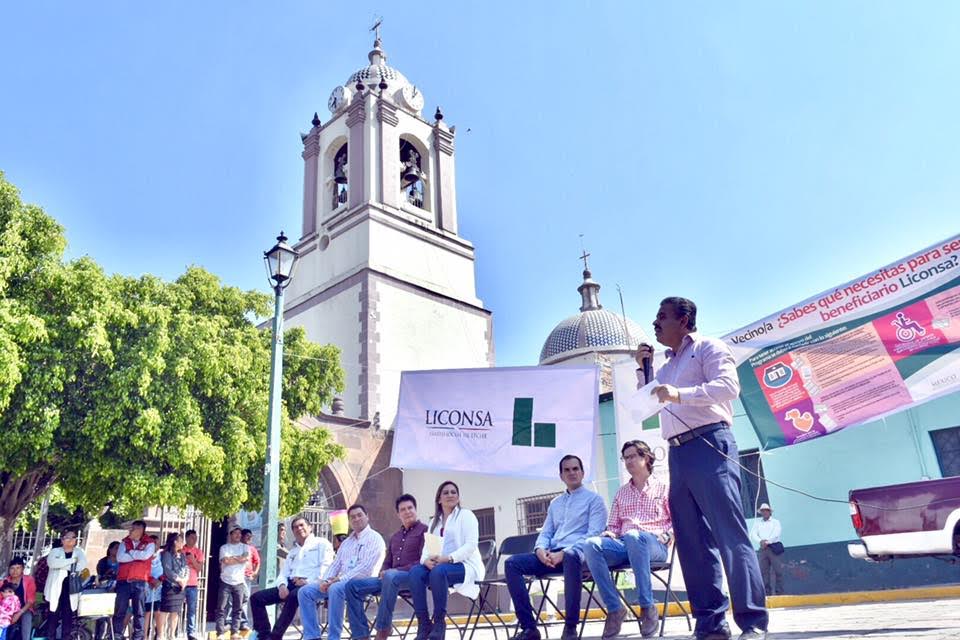 Este programa federal otorga dotación de leche a precio subsidiado en los hogares de niñas y niños de seis meses a 12 años de edad