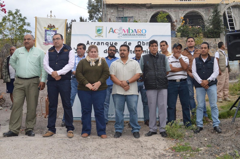Arranque de Obra Sistema de abastecimiento de agua potable