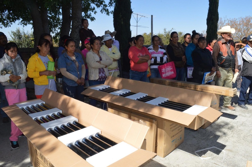 Se beneficiaron a 61 familias de San Cayetano y La Purísima Concepción