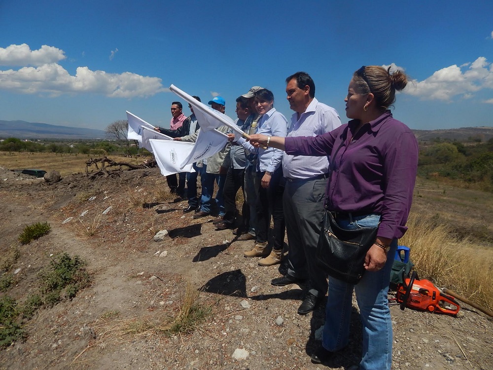 En representación del alcalde Ing. Rafael Ramírez Tirado, estuvo la Sindico Municipal, Adriana Méndez Trejo