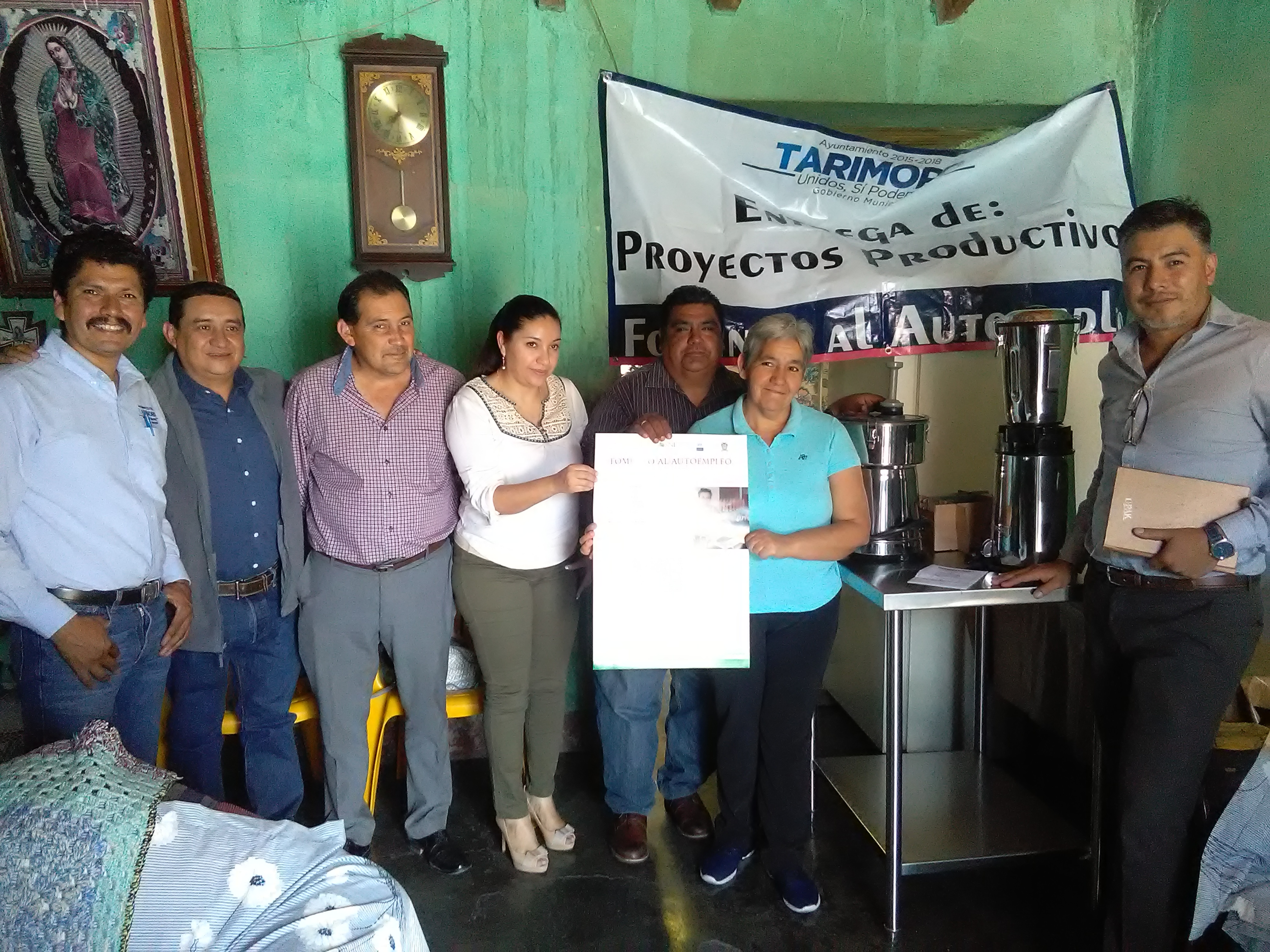 El objetivo del programa es otorgar las herramientas necesarias a los comerciantes tarimorenses y que sigan mejorando las condiciones de sus negocios y que permitan la creación o fortalecimiento a iniciativas de ocupación por cuenta propia en el municipio.