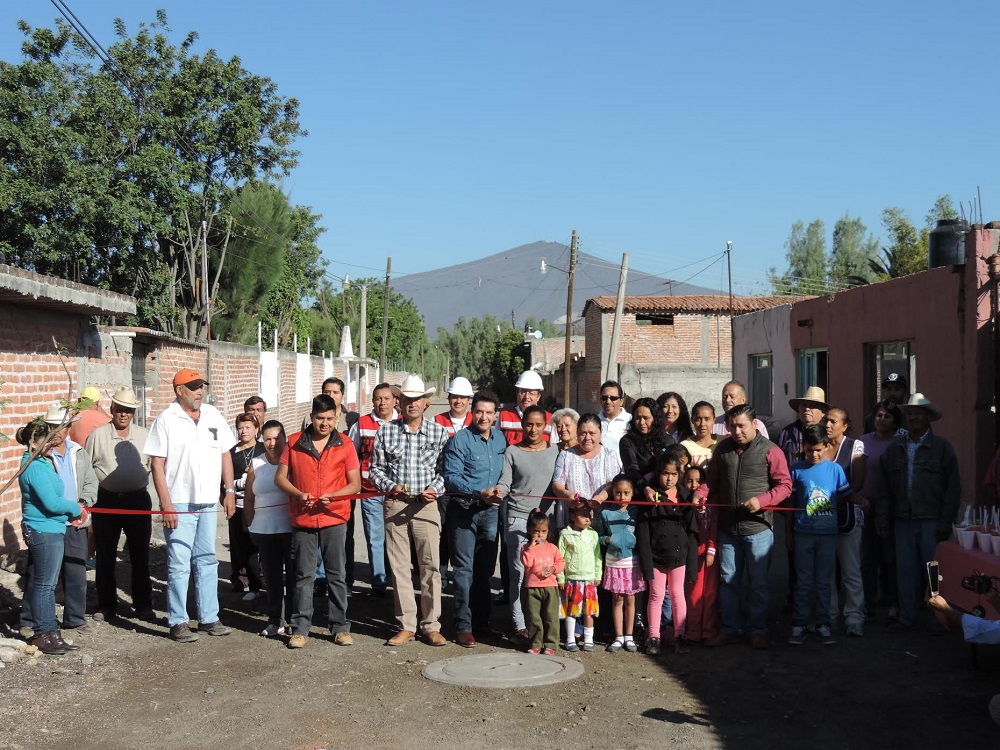 Se colocaron 326. 64 metros lineales de tubería