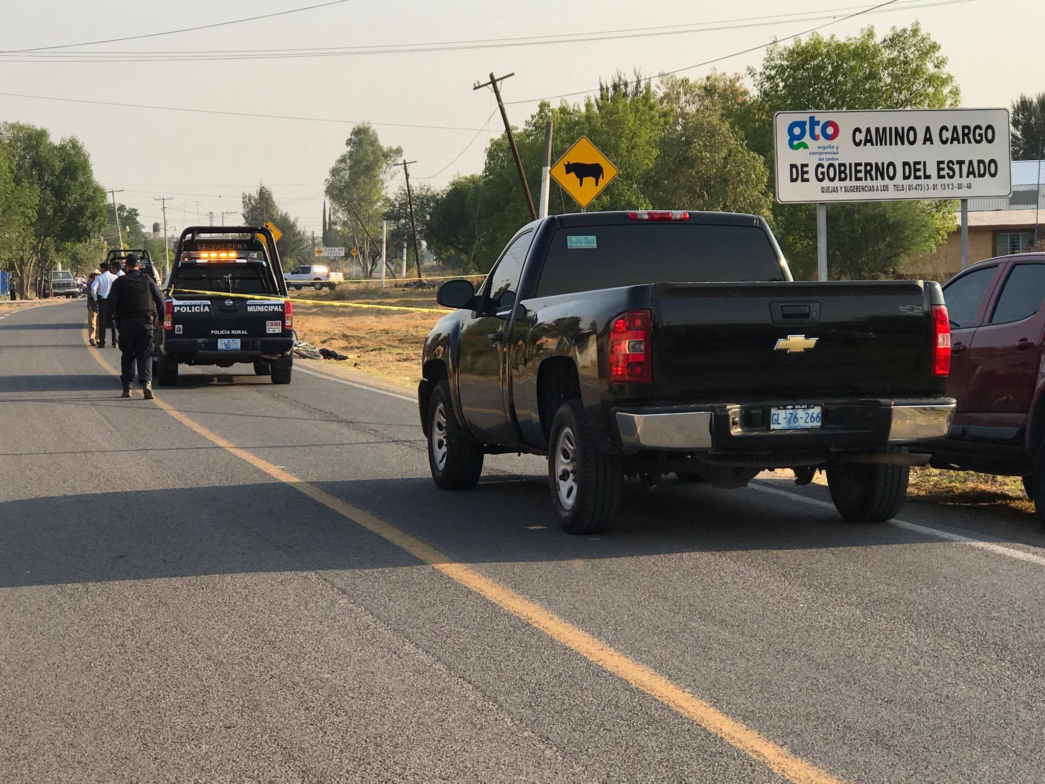 Los hechos ocurrieron después de las 7:00 horas del martes 23 de mayo, donde elementos policiacos recibieron un reporte sobre detonaciones de arma de fuego en el camino estatal que comunica las comunidades de Cupareo con Puerta del Monte por el centro de salud de la localidad.