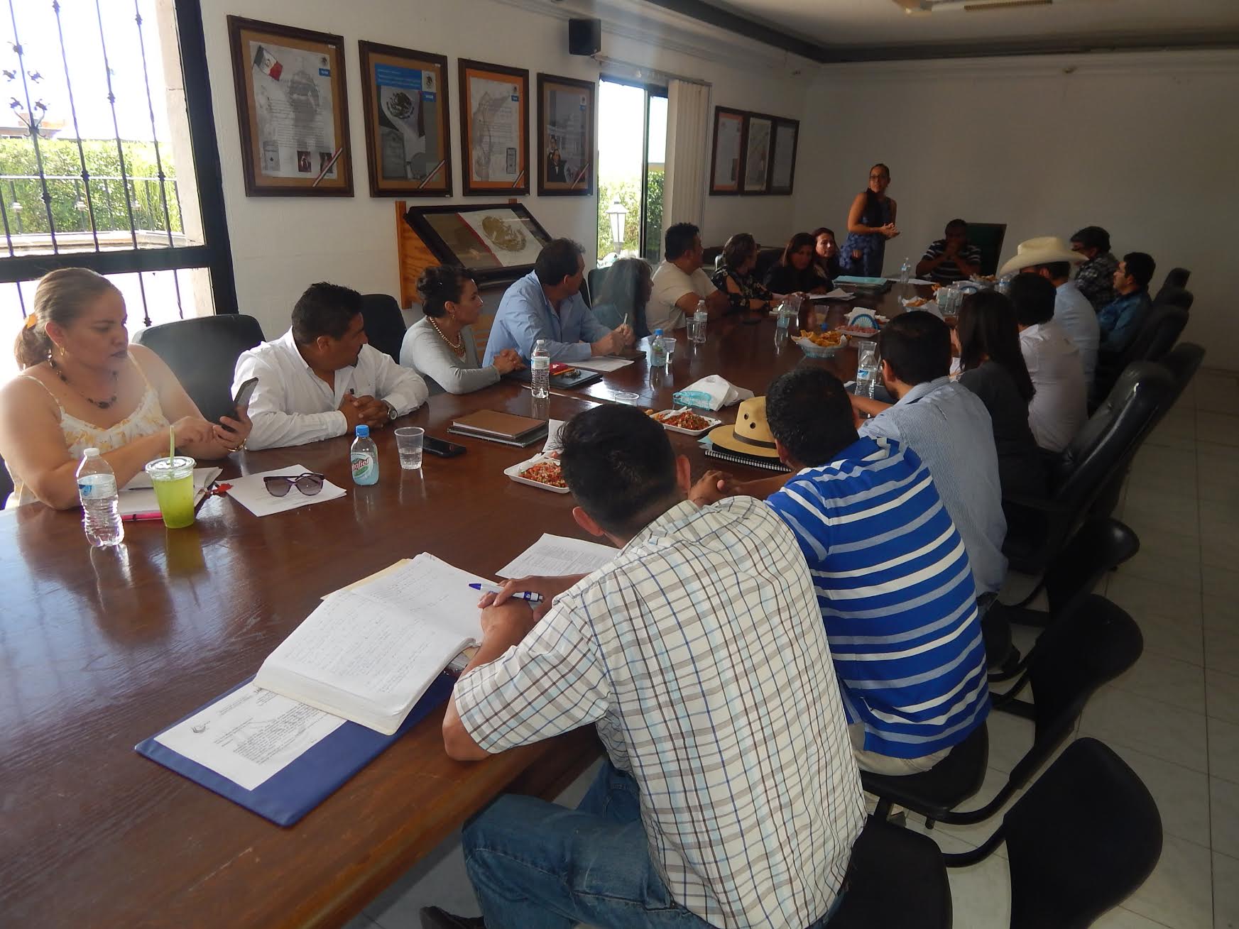 En su intervención Navarro de Alba, señaló que: “es muy grato ver cómo este municipio nos presenta proyectos ya validados, ya elaborados y listos