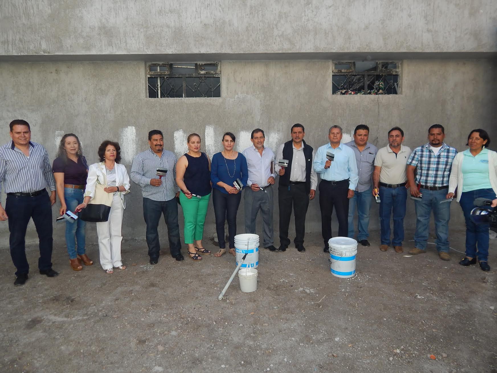 Posteriormente hicieron un recorrido por la parroquia para conocer un poco más del inmueble