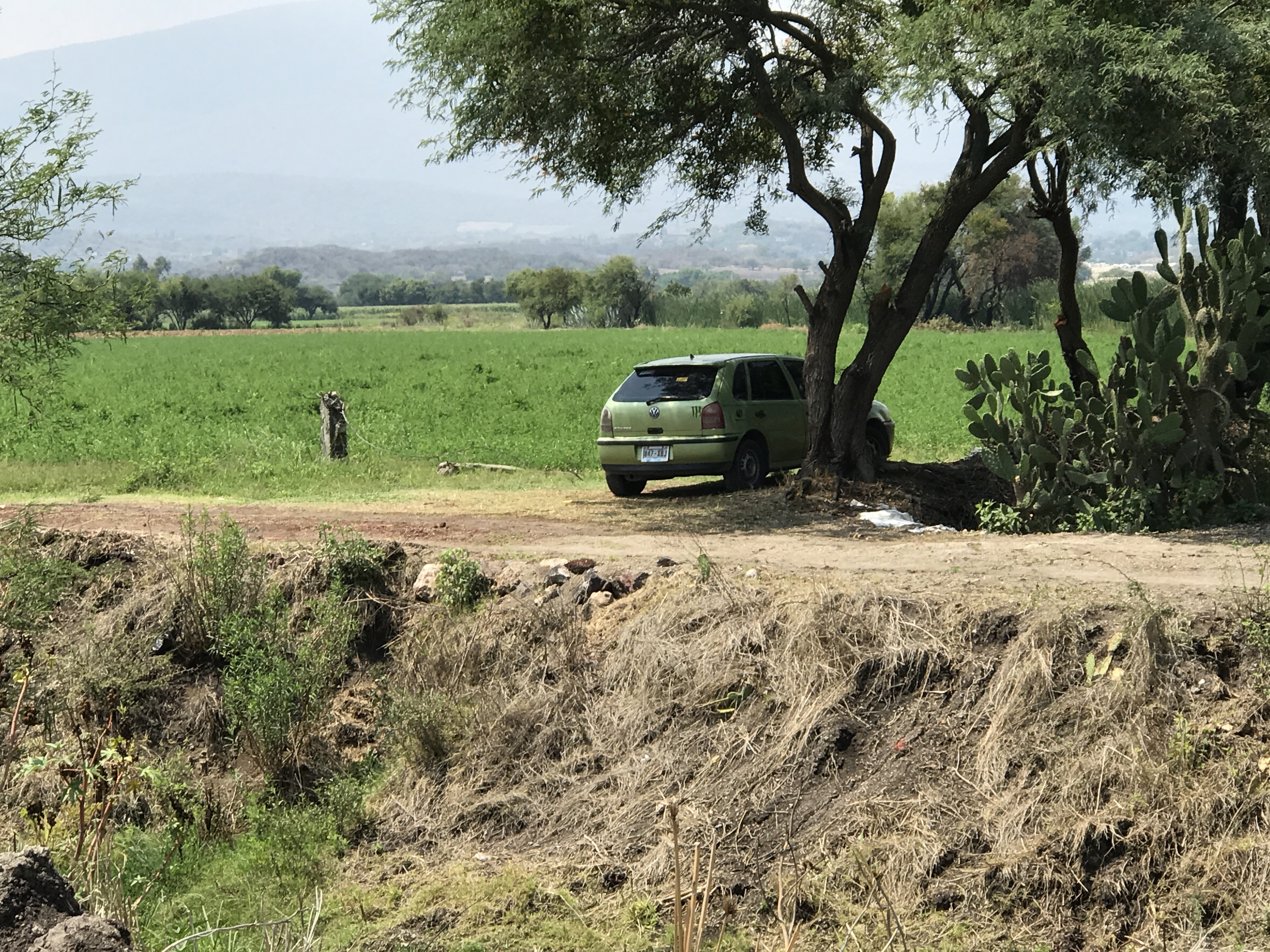 Al lugar donde acudieron elementos policiacos quienes confirmaron el incidente, localizando a una mujer con heridas de bala en la cabeza, dando reporte a las autoridades correspondientes.
