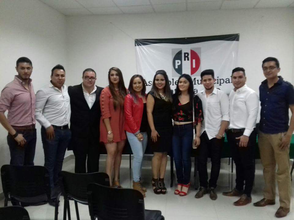 La nueva presidenta juvenil de la CNOP Sisay Sánchez Ruiz, tomó protesta en conjunto con estructura, siendo integrada por Eduardo Peña, Gabriela Ruiz, Luis González, Mayra Ruiz, Doris García, Antonio Ruiz, Gerardo Santoyo, Rurik Garza, y Ulises Moreno.