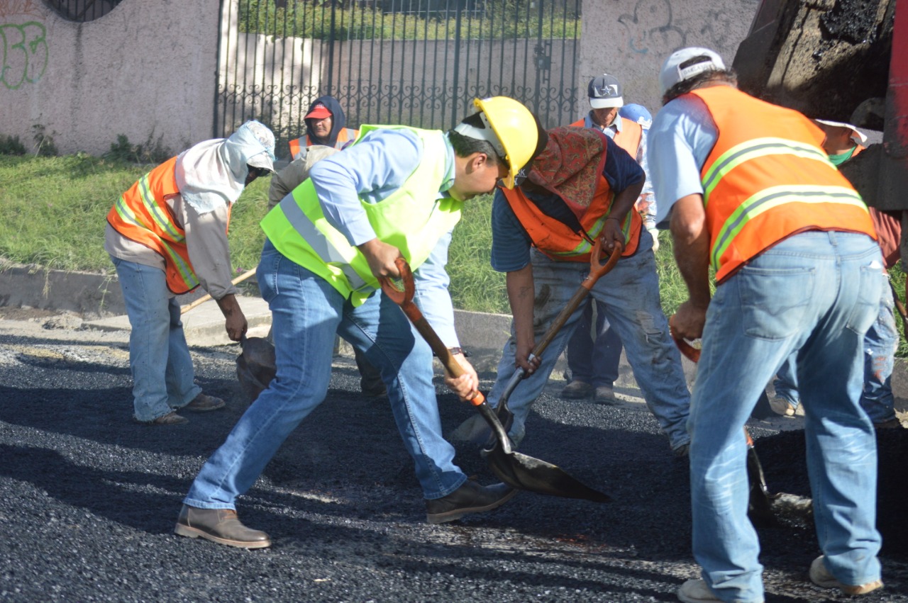 Inicia programa de bacheo, para mejoramiento de entradas y salidas de Acámbaro; los trabajos se harán con recursos directos del municipio.